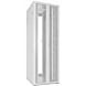 Armario de servidor blanco de 47U con puertas delanteras y traseras dobles perforadas 800x1000x2200mm (AnxFxAl)