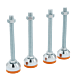 Juego de patas ajustables extra altas para todo tipo de armarios de servidores.