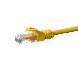 Cable de conexión UTP CAT5e de 1 m, color amarillo - 100 % cobre