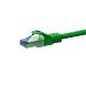 Cable de conexión CAT6a S/FTP (PIMF) de 1,50 m, color verde
