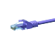 Cable de conexión UTP CAT5e de 0,50 m, color morado - CCA