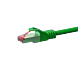 Cable de conexión CAT6 S/FTP (PIMF) de 1,50 m, color verde