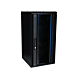 Armario para servidores de 10 pulgadas y 15U con puerta de cristal, 370 x 450 x 752 mm (ancho x profundidad x alto).
