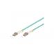 Cable de fibra óptica LC-LC OM3 de 25 m