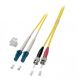 Cable de fibra óptica dúplex OS2 LC-ST de 15 m