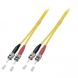 Cable de fibra óptica dúplex OS2 ST-ST de 20 m