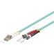 Cable de fibra óptica LC-ST OM3 de 15 m