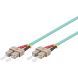Cable de fibra óptica SC-SC OM3 de 7 m