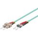 Cable de fibra óptica SC-ST OM3 de 5 m