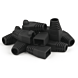DANICOM Pasacables RJ45 Negro - 10 piezas
