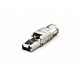 Conector RJ45 sin herramientas DANICOM S/FTP CAT8 - para núcleo sólido