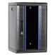 Armario para servidores de 10 pulgadas y 9U con puerta de cristal, 312 x 310 x 486 mm (ancho x profundidad x alto).