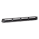 Panel de conexiones UTP CAT6 - 24 puertos