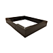 Base para armarios de servidor de 19 pulgadas, 600 x 1000 x 150 mm (ancho x profundidad x alto) 