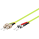 Cable de fibra óptica SC-ST OM5 (optimizado para láser) de 20 m