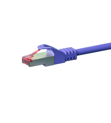 Cable de conexión CAT6 S/FTP (PIMF) de 2 m, color morado 