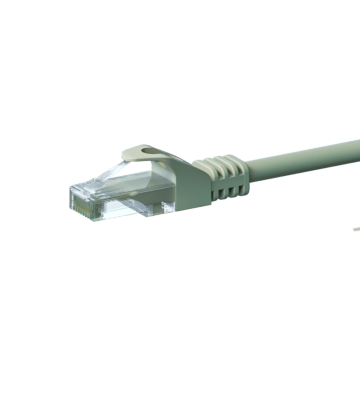 Cable de conexión UTP CAT6 de 2 m, gris - CCA