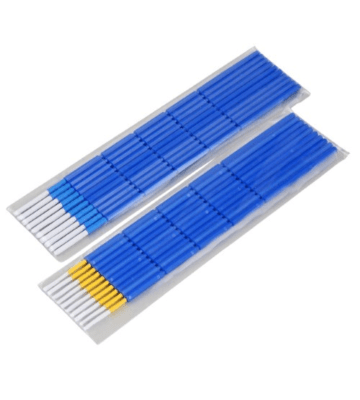Barras de limpieza de fibra de vidrio de 1,25 mm, 10 unidades