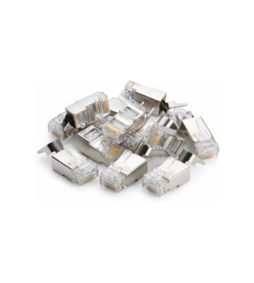 Conector DANICOM SFTP CAT6a RJ45 - para cable de núcleo sólido - 10 unidades