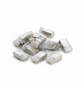 Conector DANICOM SFTP CAT6a RJ45 - para núcleo flexible - 10 unidades