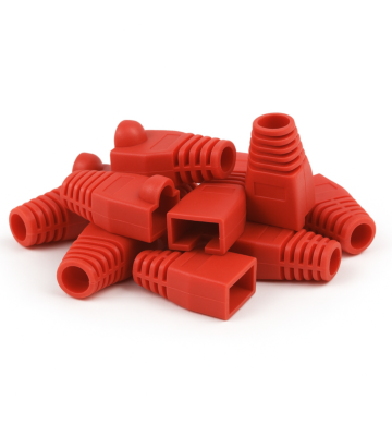 DANICOM Cable Viga RJ45 Rojo - 10 piezas