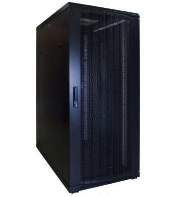 Armario para servidores de 27U con puerta perforada de 600x1000x1400 mm (ancho x profundidad x alto)