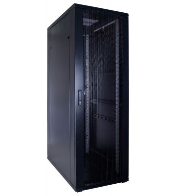 Armario para servidores de 37U con puerta perforada de 600x1000x1800 mm (ancho x profundidad x alto)