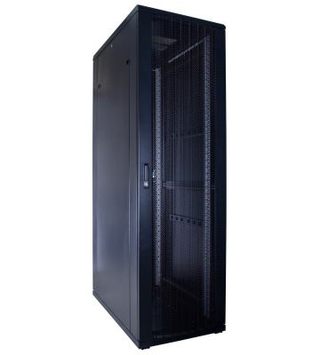 Armario para servidores de 42U con puerta perforada de 600x1000x2000 mm (ancho x profundidad x alto)