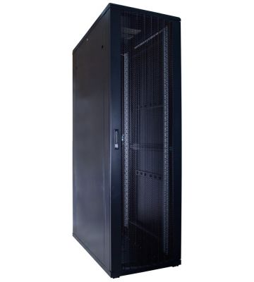 Armario para servidores de 42U con puerta perforada de 600x1200x2000 mm (ancho x profundidad x alto)