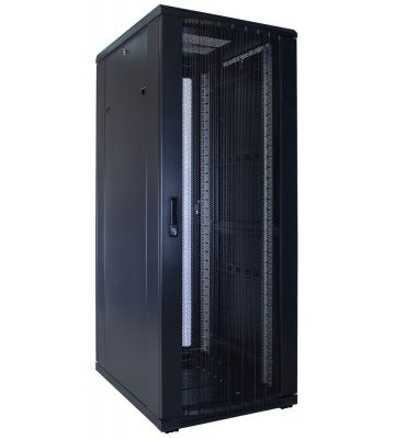 Armario para servidores de 32U con puerta perforada de 600x800x1600 mm (ancho x profundidad x alto)