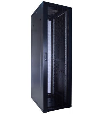 Armario para servidores de 42U con puerta perforada de 600x800x2000 mm (ancho x profundidad x alto)