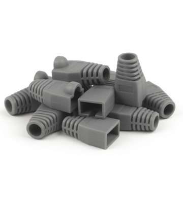DANICOM Cable Viga RJ45 Gris - 10 piezas