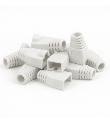 DANICOM Cable Viga RJ45 Blanco - 10 piezas
