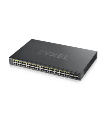 Switch PoE+ gestionado inteligente Zyxel GS1920 de 48 puertos