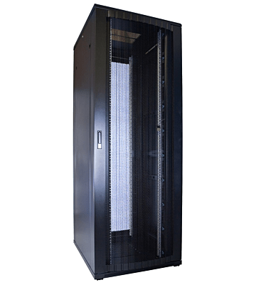 Armario para servidores de 47U con puerta perforada de 800x1000x2200 mm (ancho x profundidad x alto)