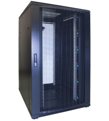 Armario para servidores de 27U con puerta perforada de 800x1000x1400 mm (ancho x profundidad x alto)