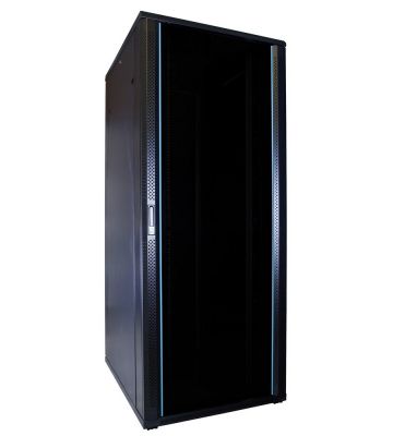 Armario para servidores de 42U con puerta de cristal de 800x1000x2000 mm (ancho x profundidad x alto)