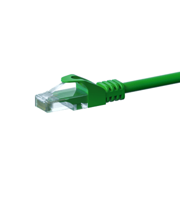 Cable de conexión UTP CAT6 de 2 m, color verde - CCA