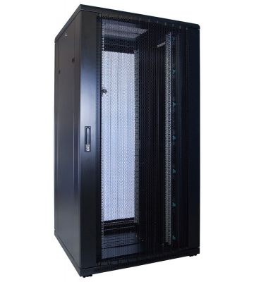 Armario para servidores de 32U con puerta perforada de 800x800x1600 mm (ancho x profundidad x alto)
