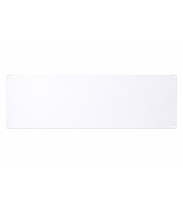 Panel de cubierta de 19 pulgadas - 4U blanco
