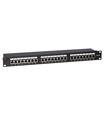 Panel de conexión FTP CAT5e - 24 puertos