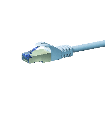 Cable de conexión CAT6a S/FTP (PIMF) de 20 m, color blanco
