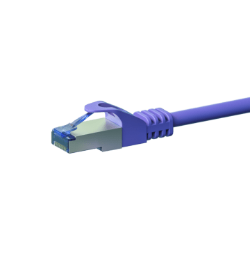 Cable de conexión CAT6a S/FTP (PIMF) de 5 m, color morado