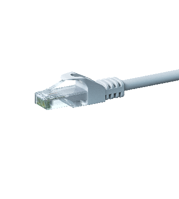 Cable de conexión UTP CAT6 de 10 m, blanco - CCA