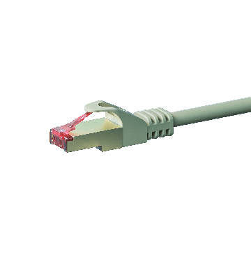 Cable de conexión CAT6 S/FTP (PIMF) de 10 m, color gris 