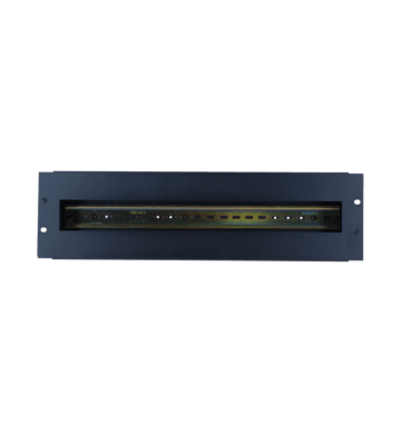 Carril para caja de interruptores DIN 3U para racks de 19 pulgadas