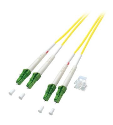 Cable de fibra óptica dúplex OS2 LC/APC-LC/APC de 5 m