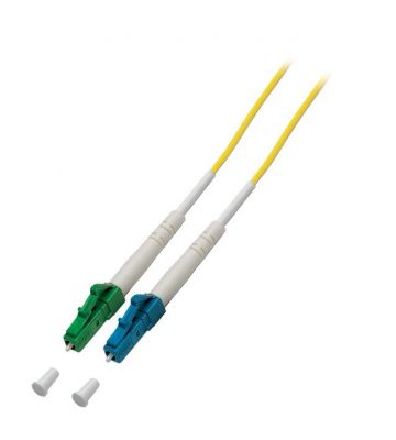 Cable de fibra óptica simplex OS2 LC/APC-LC de 1 m