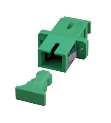 Acoplamiento monomodo SC-SC simplex verde