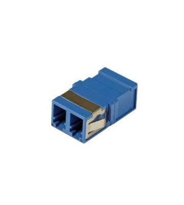 Acoplamiento Keystone monomodo dúplex LC-LC azul